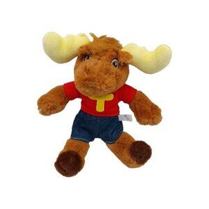 Tommy Moose 12" Plush Brown Stuffed animal 1988